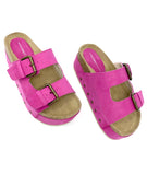 Cooper-2 Platform Sandal in Fuchsia from Intentionally Blank