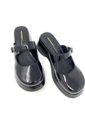 Era Slip On Mary Jane in Black Patent from Intentionally Blank