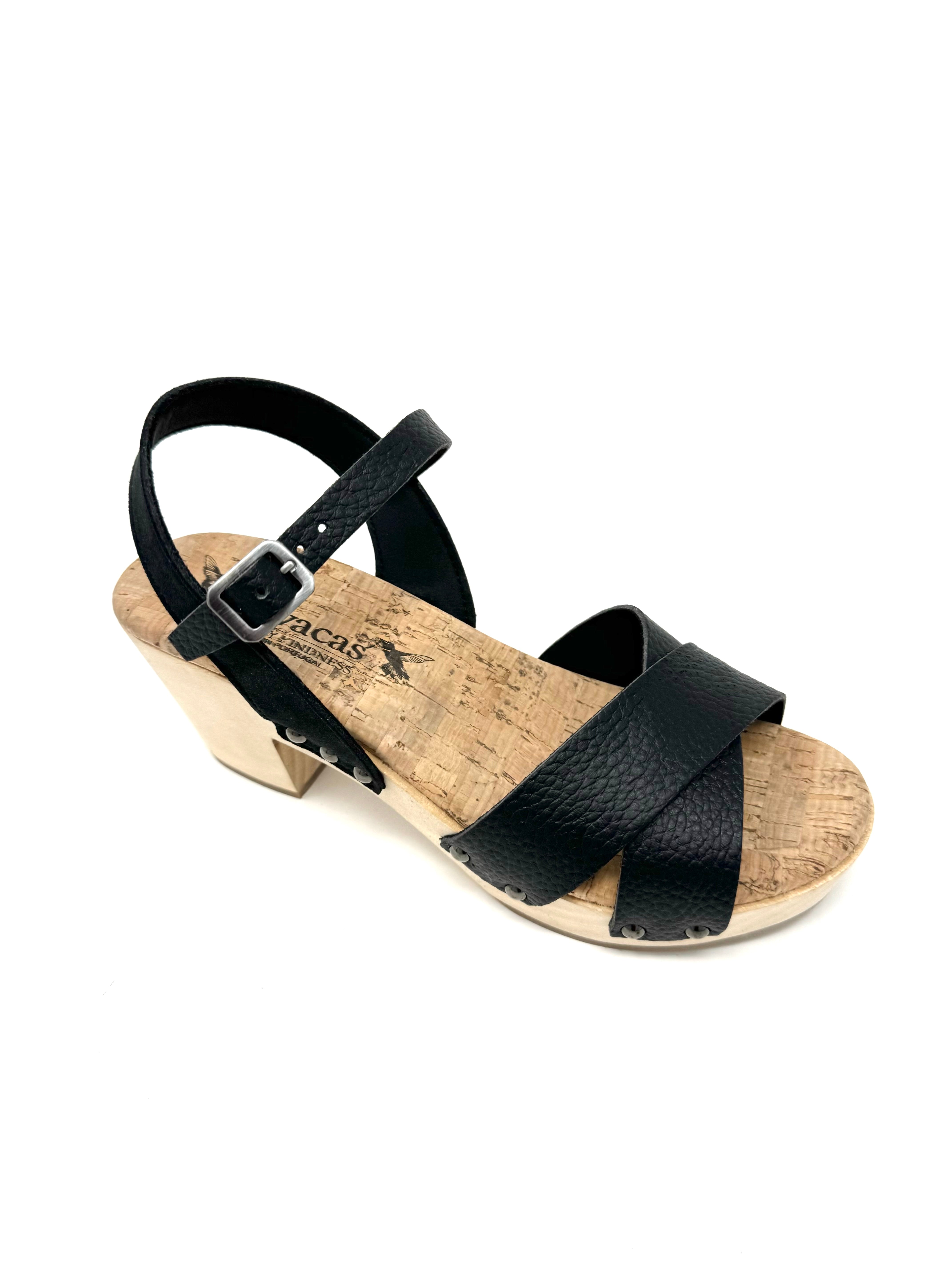 Chloe Clog in Black from Novacas – MooShoes