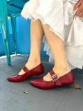 Spinning Around Flat in Red from BC Footwear