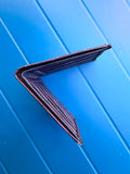 Bifold Wallet in Navy Fallen Leaves