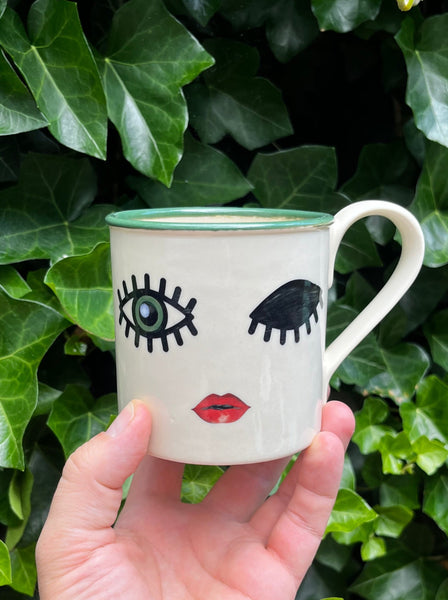 Snake Lady Mug from Auburn Clay Barn