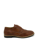 Ethan Brogue in Tan from Novacas