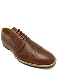 Ethan Brogue in Tan from Novacas