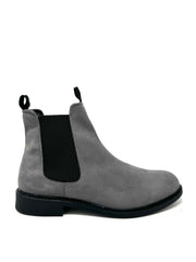 Bruce Chelsea Boot in Grey Suede from Novacas – MooShoes