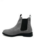 Bruce Chelsea Boot in Grey Suede from Novacas