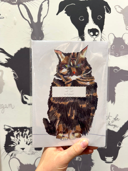 Margot Cat Cat Notebook from natchie