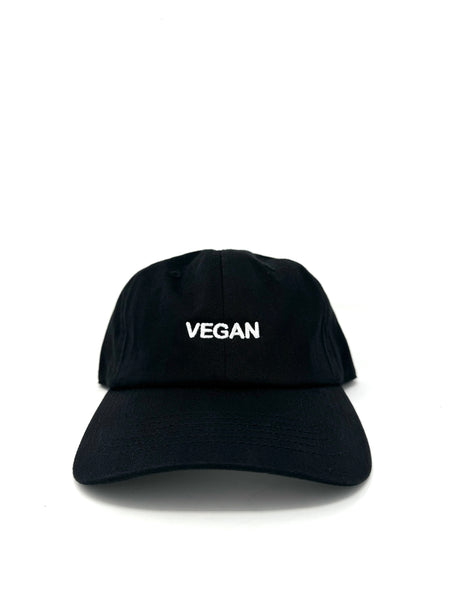 VEGAN Hat in Black