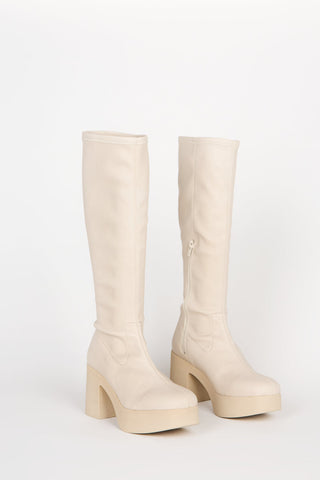 Marz Boot in Cream from Intentionally Blank
