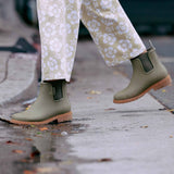 Bobbi Rain Boot in Khaki Green from Merry People