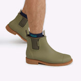 Bobbi Rain Boot in Khaki Green from Merry People