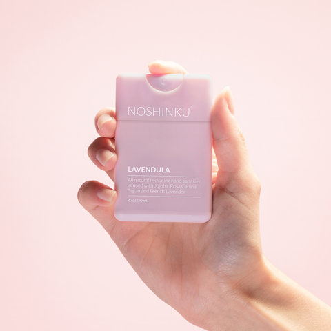 Refillable Lavender Hydrating Hand Sanitizer from Noshinku