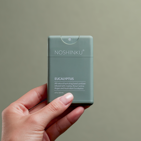 Refillable Eucalyptus Hydrating Hand Sanitizer from Noshinku