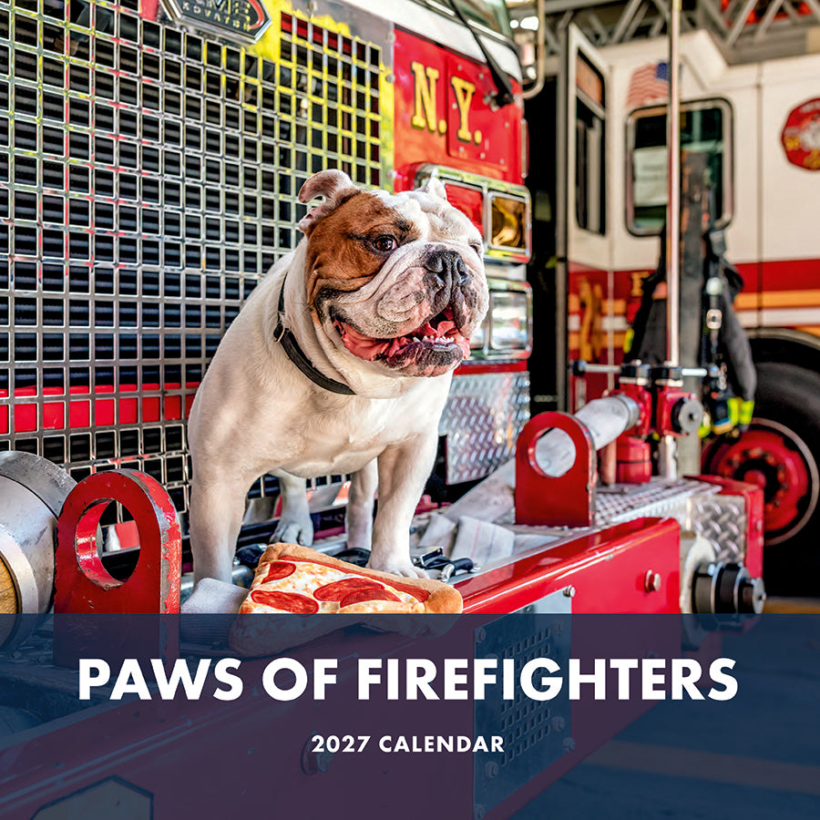 Paws of Firefighters Calendar by Emmy Park