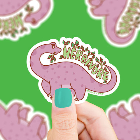 Herbivore Sticker from Turtle's Soup