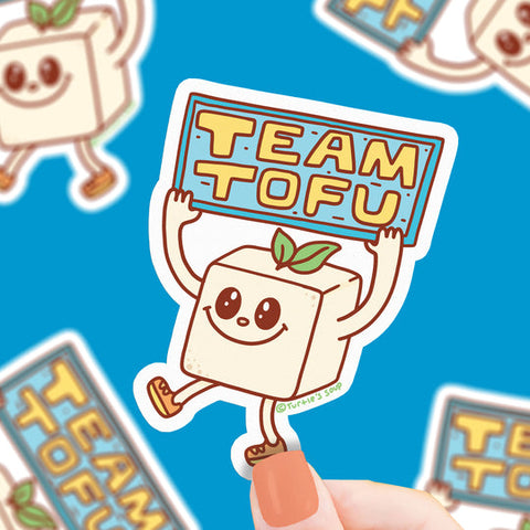 Team Tofu Sticker from Turtle's Soup