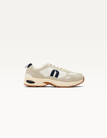 Max Sneaker in Light Grey Navy from Odaje