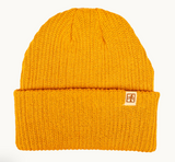 Organic Cotton Beanie in Marigold from Rustek
