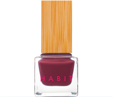Chocolate Cherry Nail Polish from Habit Cosmetics
