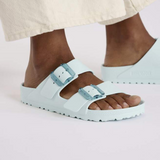 Arizona Stealth Buckle EVA in Surf Green from Birkenstock