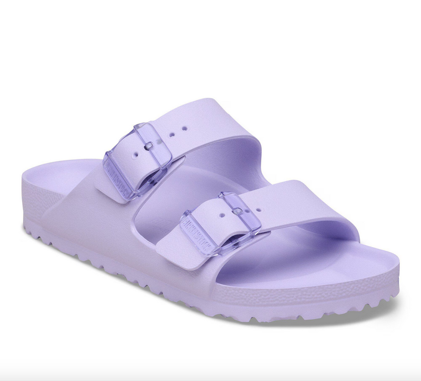 Arizona Stealth Buckle EVA in Purple Fog from Birkenstock
