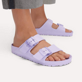 Arizona Stealth Buckle EVA in Purple Fog from Birkenstock