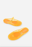 Cora Jelly Mule in Marigold from Intentionally Blank