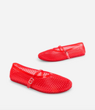 Classy Jelly Mary Jane in Cherry from Intentionally Blank