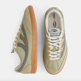 Flow Sneaker in Full Green Mushroom Leather from MoEa