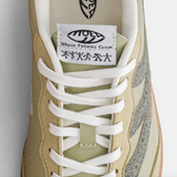 Flow Sneaker in Full Green Mushroom Leather from MoEa