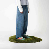 Rise Sneaker in Green & Red Corn Leather from MoEa