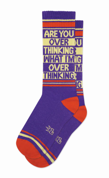 Overthinking Socks from Gumball Poodle