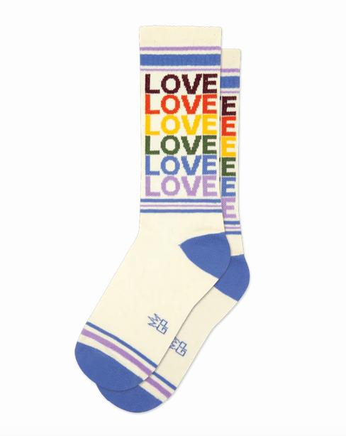 Love Rainbow Socks from Gumball Poodle