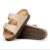 Arizona Flex Platform Vegan in Sandcastle from Birkenstock