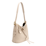 Thalia Bone Recycled Vegan Leather Tote from Melie Bianco