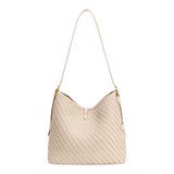 Thalia Bone Recycled Vegan Leather Tote from Melie Bianco