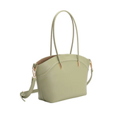 Hazel Mint Recycled Vegan Leather Tote from Melie Bianco