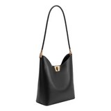 Billie Black Recycled Vegan Leather Tote from Melie Bianco