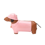 Rain Dog Pink Vegan Leather Crossbody from Melie Bianco