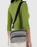 Fanny Pack in Black & White Gingham from BAGGU