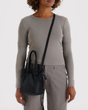 Nylon Drawstring Bag in Black from BAGGU