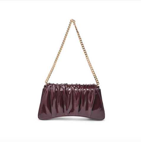 Erie Shoulder Bag in Burgundy from Urban Expressions