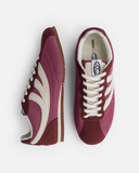 Rise Sneaker in Bordeaux Mushroom Leather from MoEa