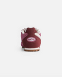 Rise Sneaker in Bordeaux Mushroom Leather from MoEa
