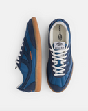 Flow Sneaker in Full Blue Mushroom Leather from MoEa