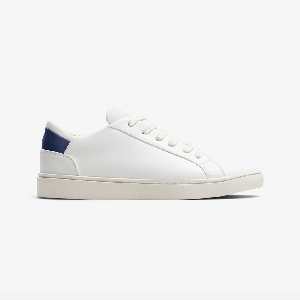 Lace Up in White - Midnight Blue from Thousand Fell