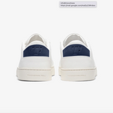 Lace Up in White - Midnight Blue from Thousand Fell