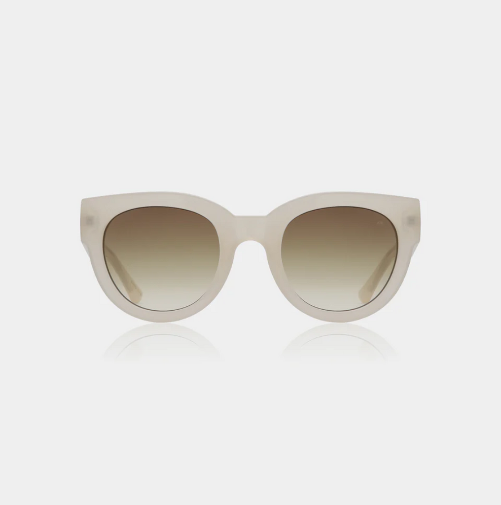 Lilly Sunglasses in Cream Bone from A. Kjaerbede