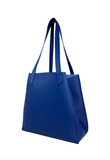 Totissimo Bag in Blue Recycled Cork from Canussa