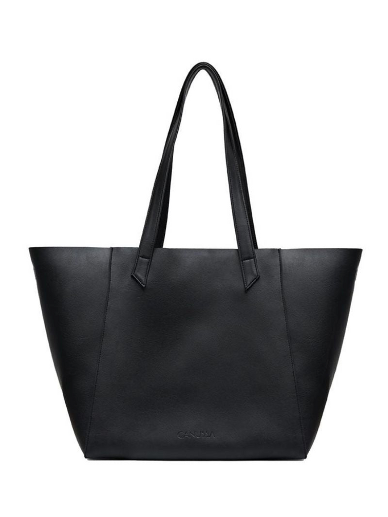 Totissimo Bag in Black Corn Leather from Canussa
